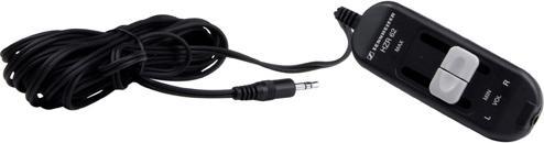 Sennheiser HZR 62 Stereo-Lautstärkeregler/Verlängerungskabel