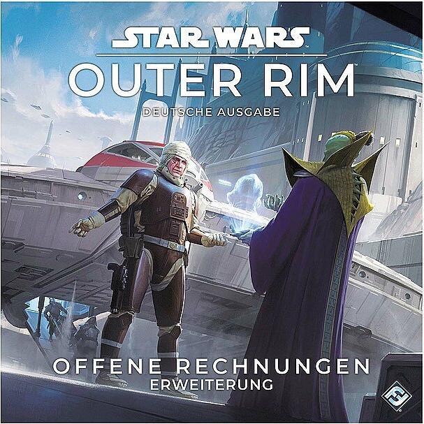 Actual product image FFG FFGD3008 - Star Wars: Outer Rim Open Bills, ages 12+ (DE expansion) (German)