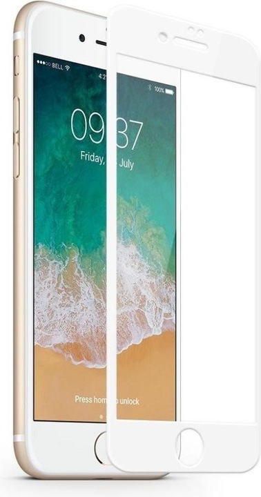 Produktbild Screenguard Apple iPhone 7 Plus Full Screen Panzerglas Schutzfolie 2.5D 9H (Apple iPhone 7 Plus)