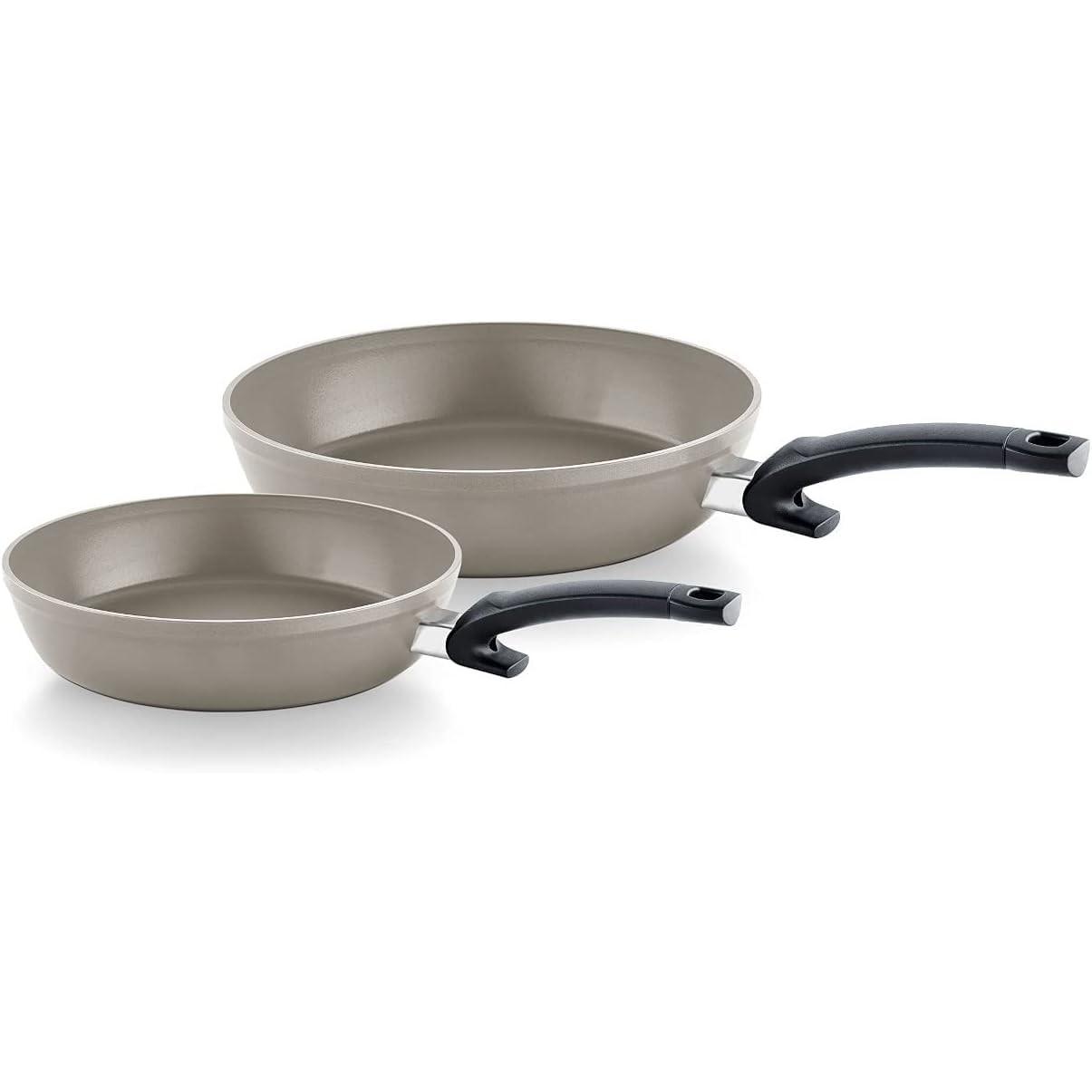 Fissler Beige Set Pentole Ceramiche Antiaderenti Per Induzione, Padella + Pentola,