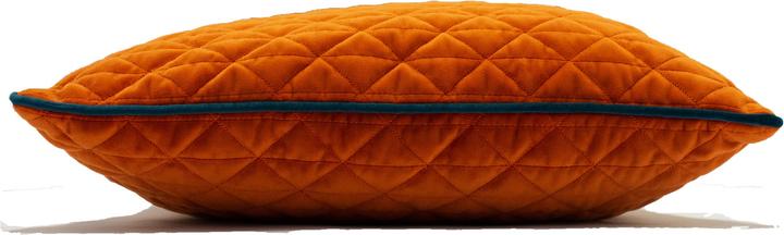 Actual product image Riva Home Quartz Decorative Pillowcase With Geometry Diamond Pattern (45 x 45 cm)