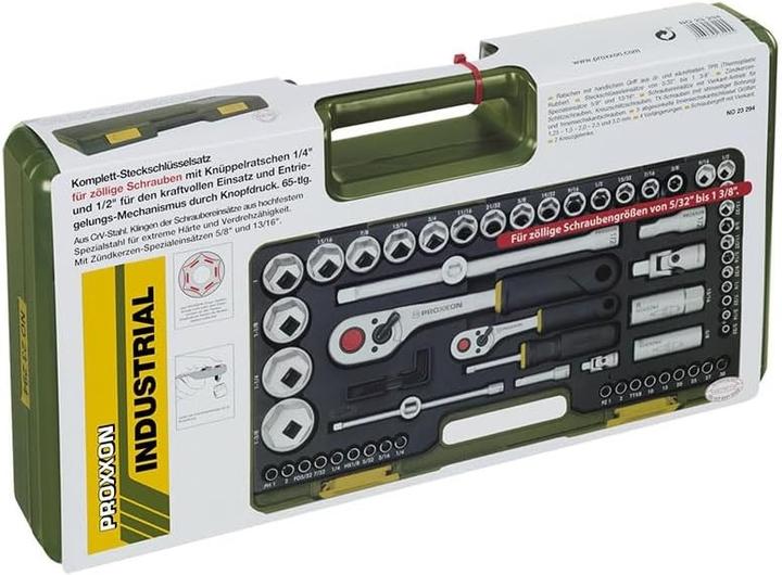 Actual product image Proxxon Socket wrench set (1/2")