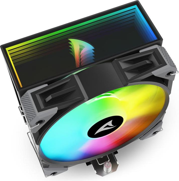 Produktbild Sharkoon A40 RGB Black Air Cooler (159 mm)