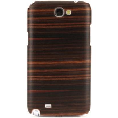 Thumbnail - Ikins SmartPhone case iPhone XS/S pyramid black (Samsung Galaxy Note 2 N7100), Smartphone Hülle, Braun