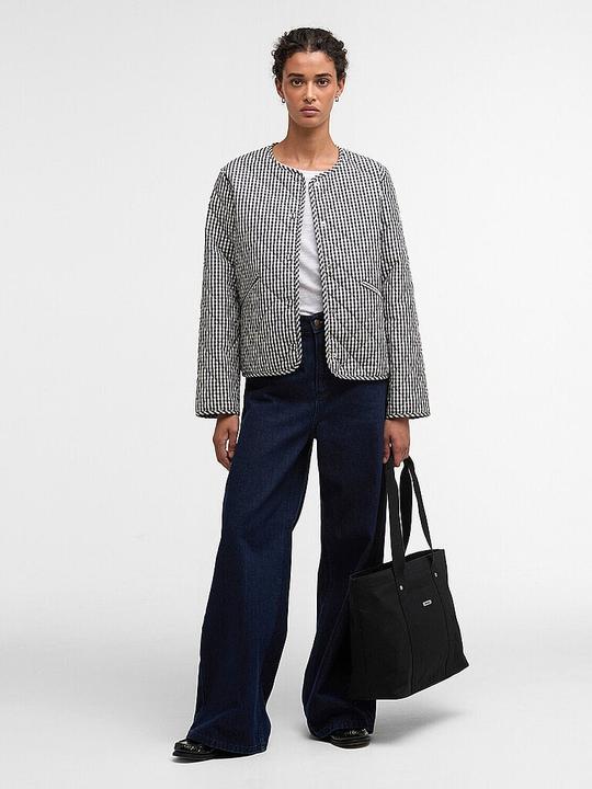 Produktbild Barbour Leichtsteppjacke CASHEL GINGHAM COLLARLESS (46)