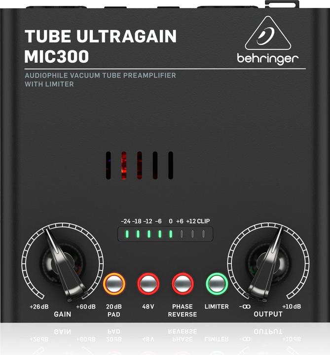 Behringer Mic300 buizen microfoonvoorversterker