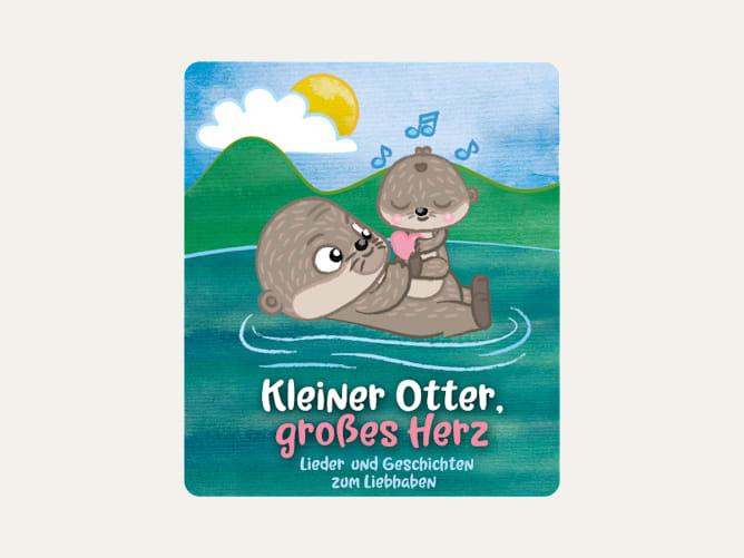 Actual product image Tonies Audiosystem Hörfigur Kleiner Otter, grosses Herz - Lieder und Geschichten zum Liebhaben (German)