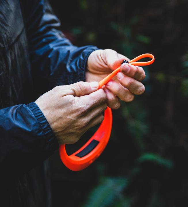 Produktbild knog. Bilby Fluoro Orange (400 lm)