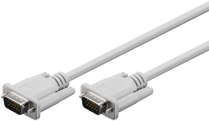 Produktbild Goobay VGA Monitorkabel, Grau, 5 m (5 m, VGA)