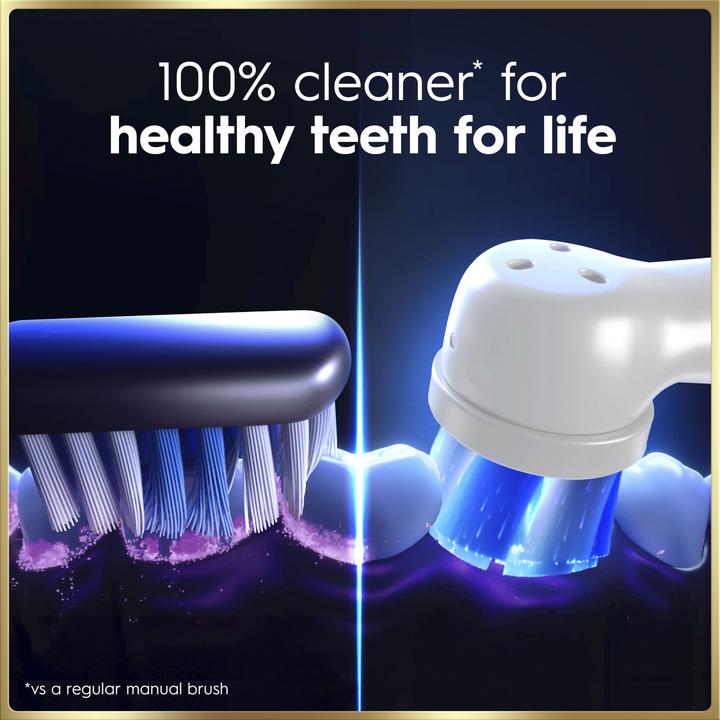 Image du produit Oral-B Oral B - iO9 Electric Toothbrush - White - 2 Brush Head, Charging Travel Case