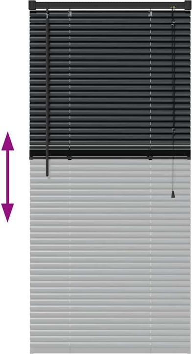 Produktbild vidaXL Balkenjalousien (130 x 60 cm)