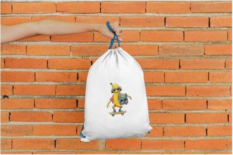 Produktbild Bügelbilder Turnbeutel Mr. Banana (13 l)