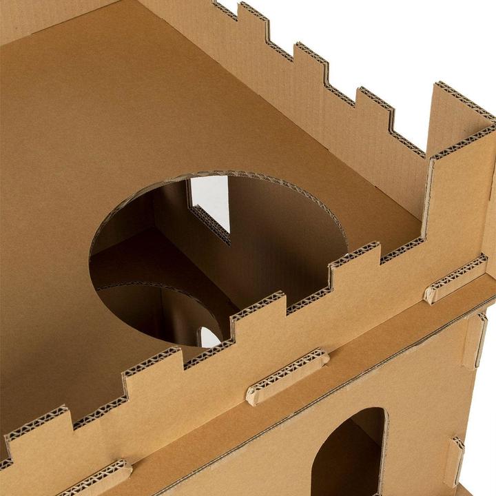 Actual product image CanadianCat Cat Tower Sir Scratch-A-Lot, XL (105 cm, Nature)