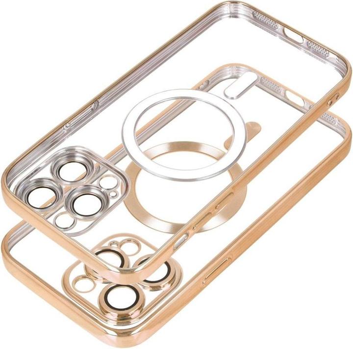 Image du produit OEM Back panel cover ELECTRO MAG COVER case compatible with MagSafe for IPHONE 11 gold (Apple iPhone 11)