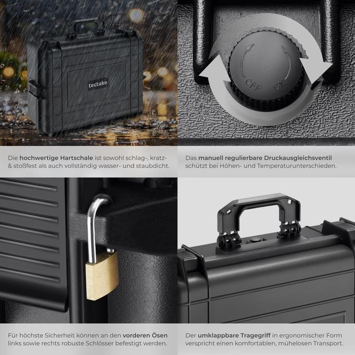 Actual product image tectake Photo case (Photo case, 35 l)