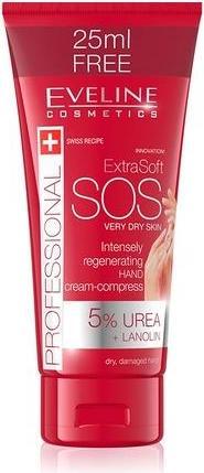 Eveline Cosmetics SOS Rich Moisturising Repair Hand and Nail Nourishing Cream 100ml - Intense Care (100 ml)