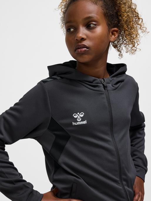 Actual product image hummel Hmlauthentic Pl Zip Hoodie Kids (176)