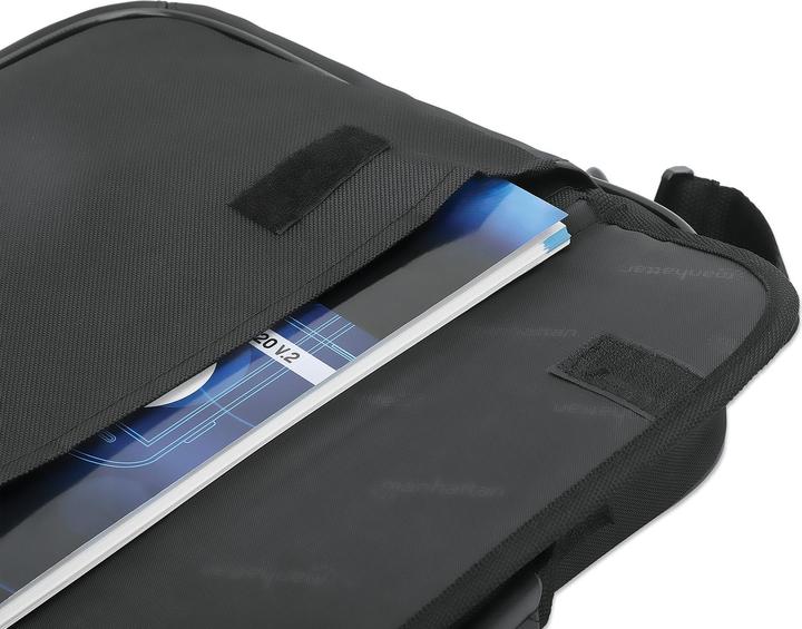 Actual product image Manhattan Cambridge Clamshell Notebook Case 17.3" (17.30", Universal)