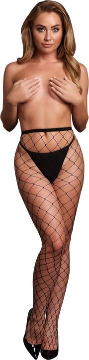 Actual product image Le Désir Panty with big fishnet structure. (4XL, One size, XL, XS)