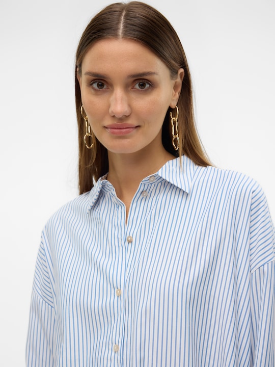 Produktbild Vero Moda Vmnora Ls Oversize Shirt Wvn Ga Noos (XS)