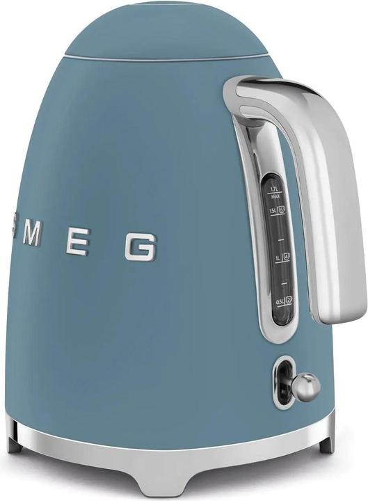 Actual product image Smeg KLF03SBMEU Kettle storm blue matt (1.70 l, EU plug)