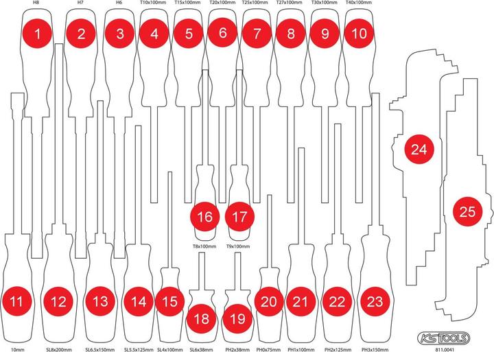 Produktbild KS Tools 811.0041-97