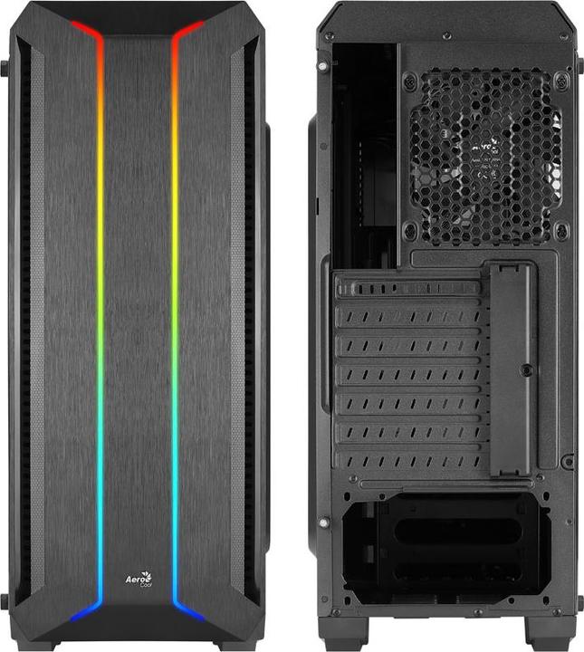 Actual product image AeroCool Skyline ARGB V1 Midi Tower, Acrylic Glass (ATX, mATX, Mini-ITX)