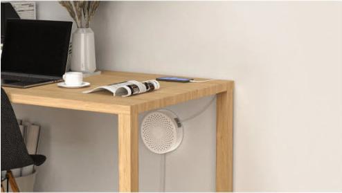 Produktbild Hama Kabelbox rund, Wandmontage, integr. Kabelführung, 18,0 x 5,5 cm, Weiss