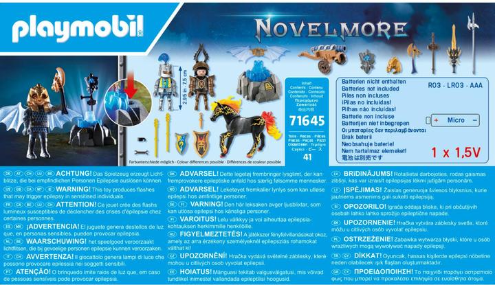 Productafbeelding Playmobil 71645 Playm. De wapenkamer bewaken 71645 (71645, Playmobil Novelmore)
