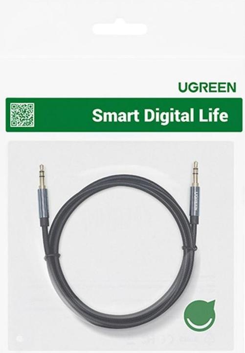 Image du produit Ugreen AV122 Mini jack cable 3.5mm AUX 5m (blue) (5 m)
