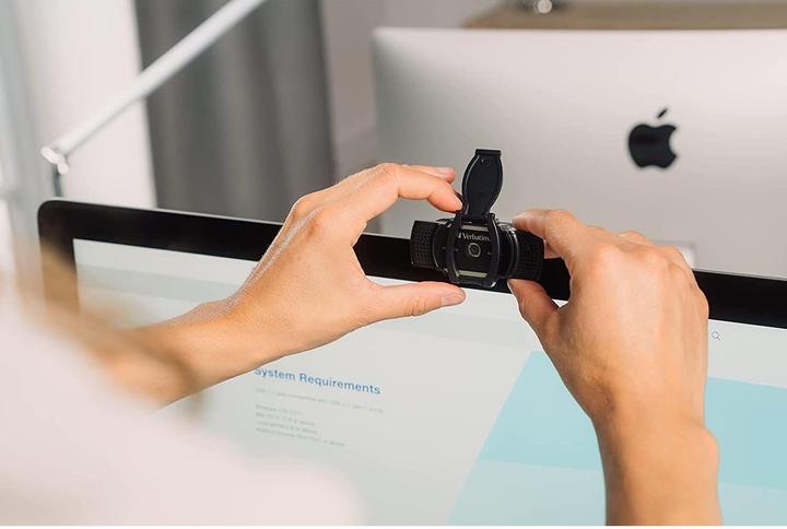 Actual product image Verbatim Webcam with Microphone AWC-01 1080p Autofocus (3.60 Mpx)