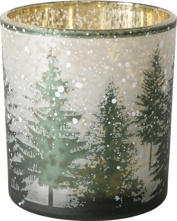 Boltze Home Boltze Weihnachtswindlicht Elmas Glas, 8 x 7.3 cm (1 x)