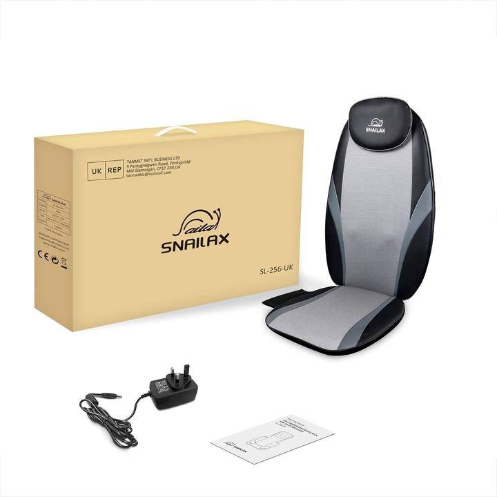 Actual product image Snailax Back Massager with Heat