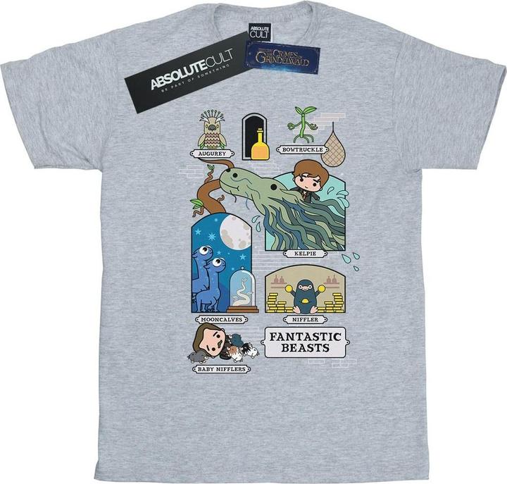 Immagine prodotto Fantastic Beasts Chibi Newt Maglietta Uomo (S)