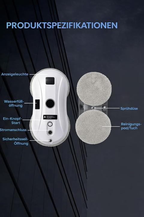 Immagine prodotto Mavura RoboClean Fensterputzroboter