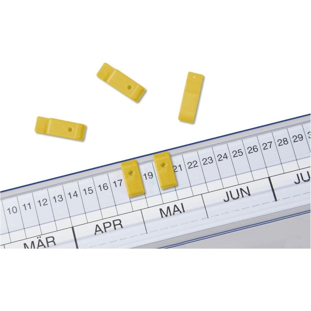 Eichner, Ordner, 100 Signalreiter VISIMAP Signal gelb (100 x)