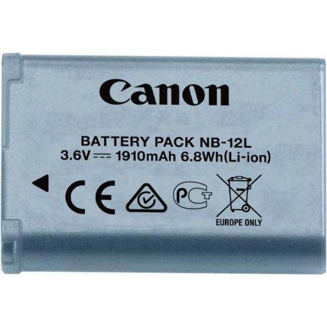 Thumbnail - Canon Nb-12l (Akku), Kamera Stromversorgung, Grau