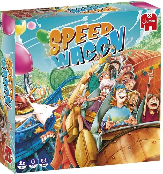 Actual product image Jumbo Speedwagon, d/f/i from 8 years, 2-4 players, exciting roller coaster game (German)