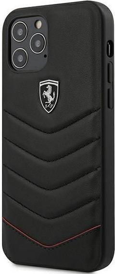 Image du produit Ferrari Couverture en cuir matelassé (Apple iPhone 12 Pro Max)