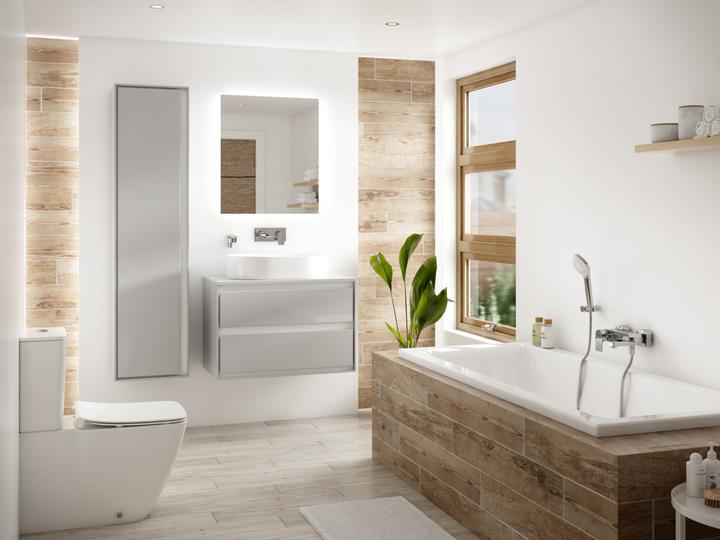 Immagine prodotto Ideal Standard Ideale Standard CONNECT Air console in legno, per basi armadio 800mm E0849, 804x442x18mm.