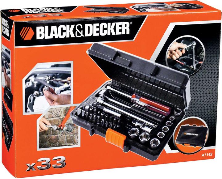 Produktbild Black & Decker AutoZubehörRatschenset (31 Teile)