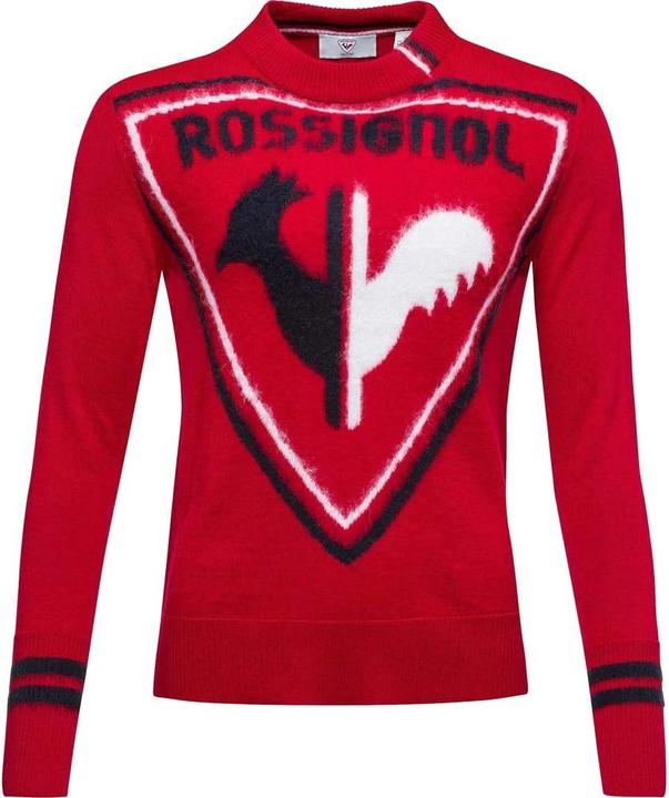 Produktbild Rossignol Damenpullover mit ikonischem Hahn, elegante Sport-Chic-Textur (S)