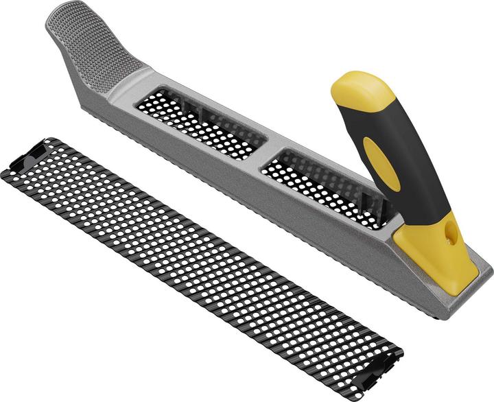 Produktbild Wiltec Gipskartonhobel Raspel Feile 250 mm mit Ersatzblatt Trockenbau (300 mm)