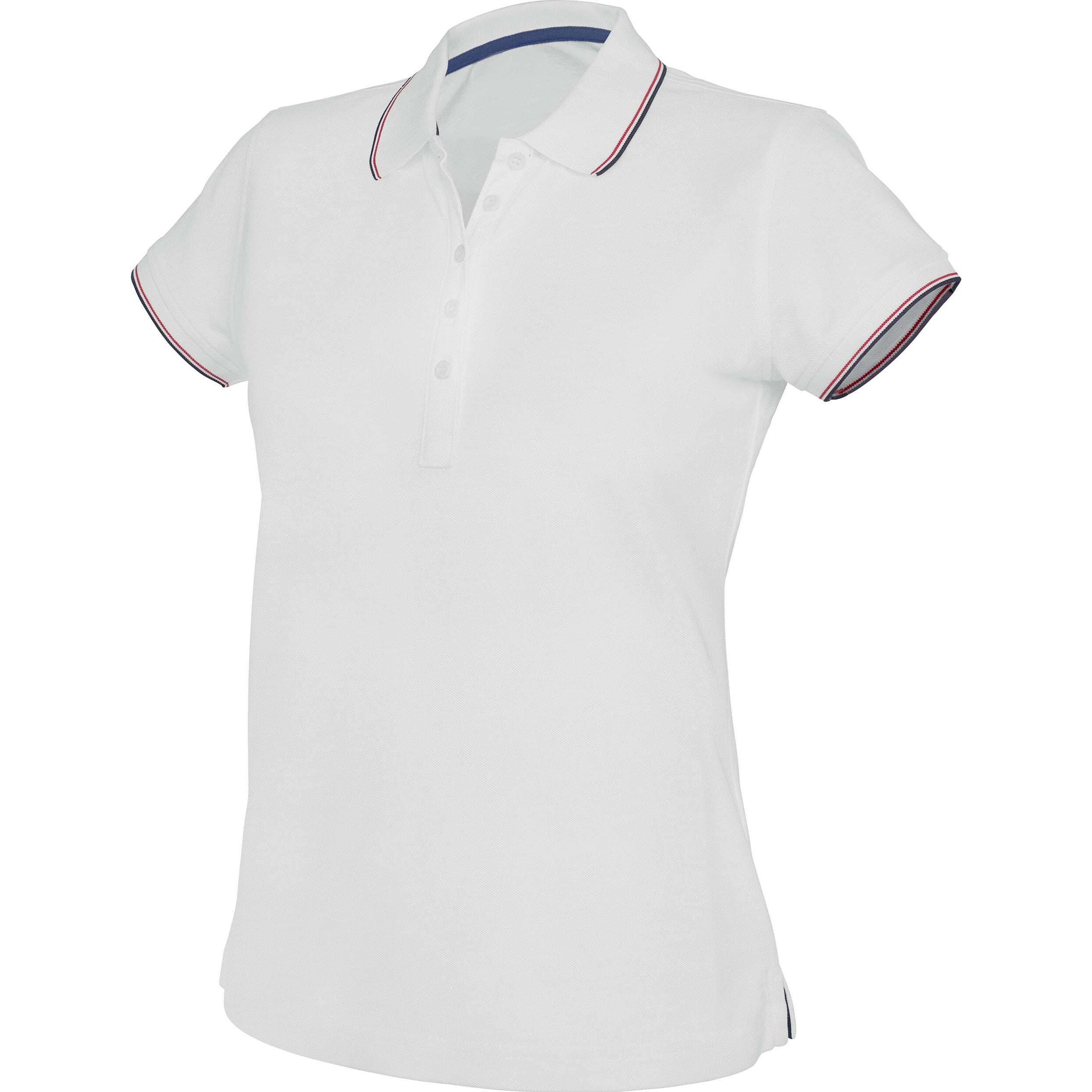 Kariban, Damen, Shirt, 5 boutons, Mehrfarbig, (M)