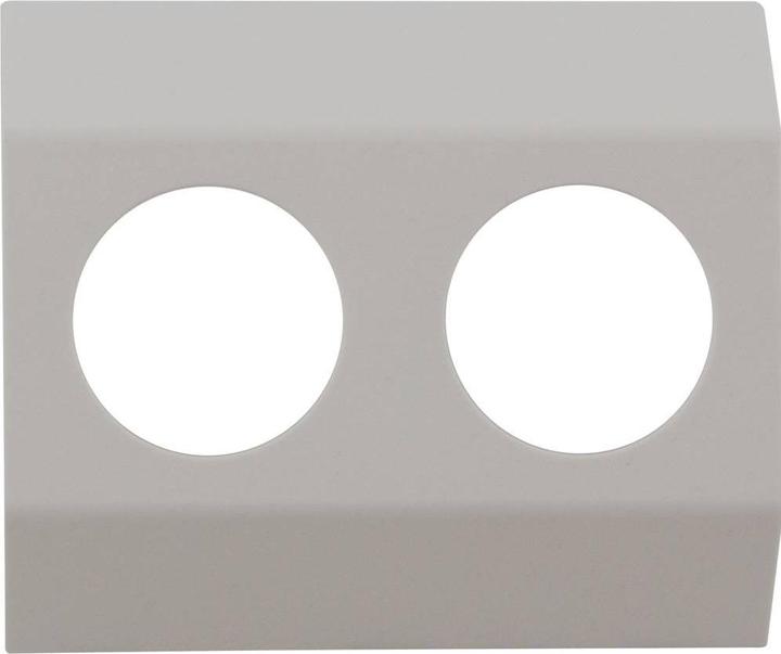 Produktbild Heitronic 500069 Steckdosenleiste Weiss, Silber 1 St. (2 x, 1 m)