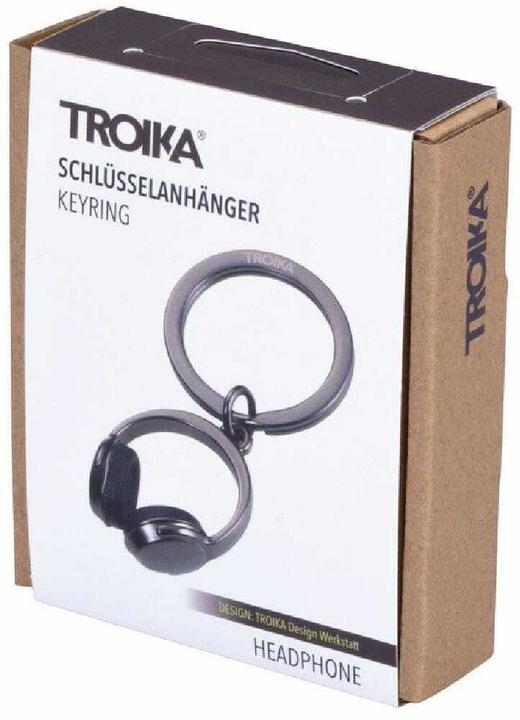 Produktbild Troika HEADPHONE Schlüsselanhänger Kopfhörer, grau