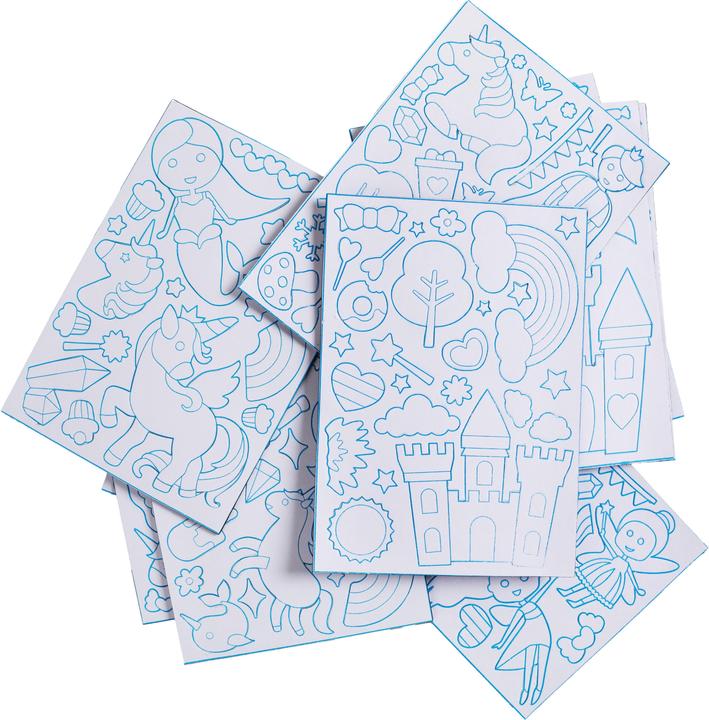 Actual product image Skillmatics Unicorns and Princesses Foil