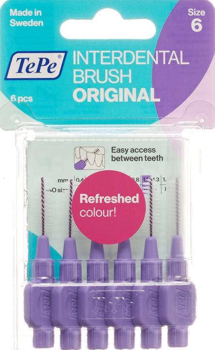 Image du produit TePe Interdental Brush 1.1mm violett (6 x, 1.10 mm)