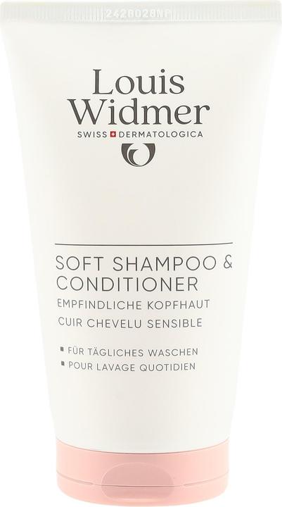 Produktbild Widmer Louis Soft Shampoo und Conditioner ohne Parfum 150 ml (150 ml, Flüssiges Shampoo)