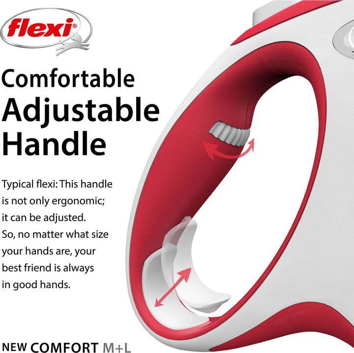 Image du produit Flexi NOUVELLE corde CONFORT (M, Chien, Promenade)